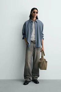 CHEMISE FLUIDE COUPE DÉCONTRACTÉE