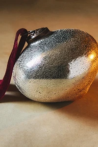 TEXTURED CHRISTMAS TREE ORNAMENT