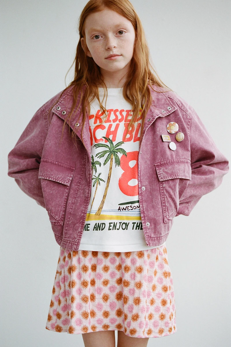 SUN PRINT SKORT