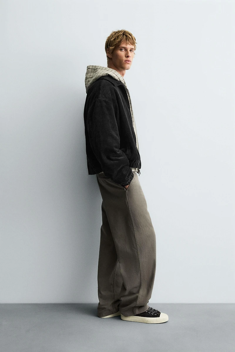 RELAXED FIT CORDUROY JACKET