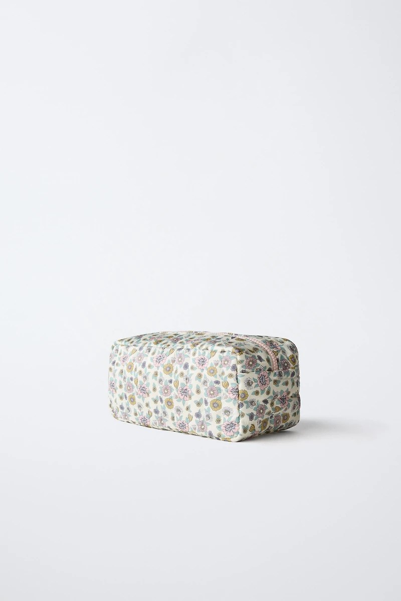 FLORAL TOILETRY BAG