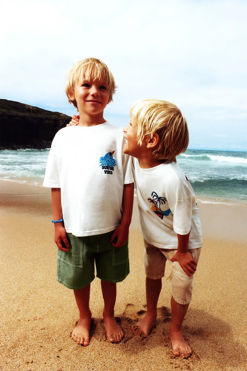 SURF PRINT T-SHIRT