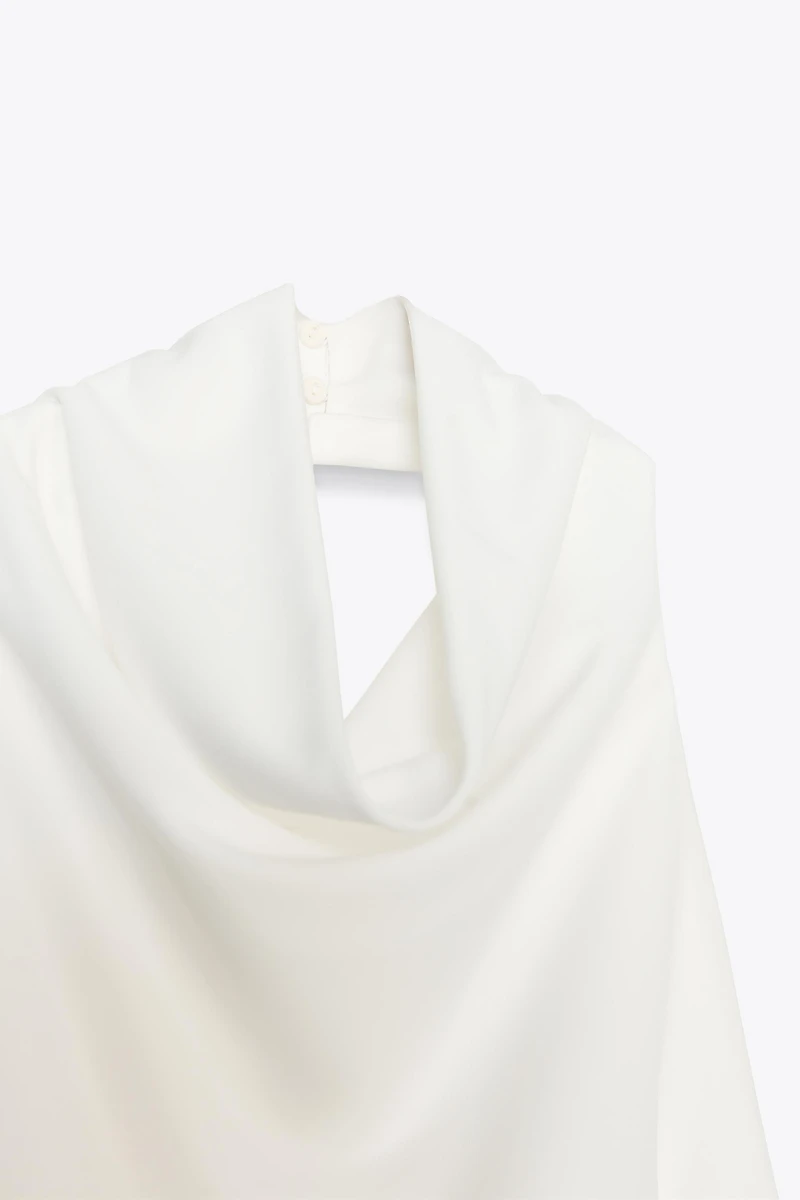 ROBE LONGUE HALTER DOS NU