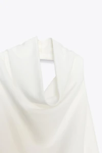 ROBE LONGUE HALTER DOS NU