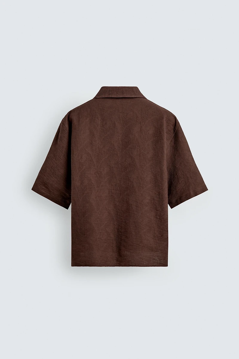 CHEMISE RELAXED FIT JACQUARD