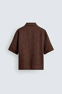 CHEMISE RELAXED FIT JACQUARD