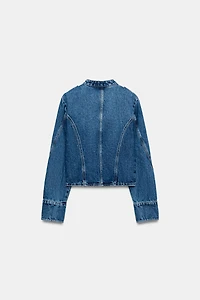 Z1975 GOLD BUTTON DENIM JACKET
