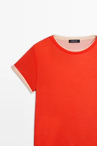 Double-layer short sleeve T-shirt