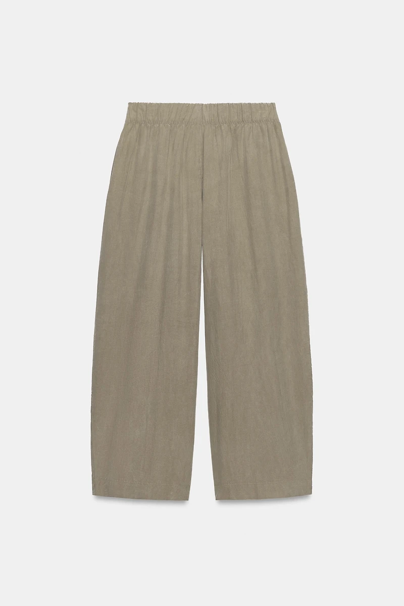 FLOWY ANKLE PANTS