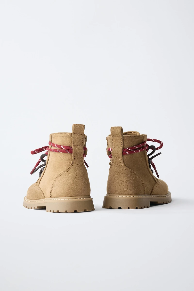 LACE-UP DETAIL BOOTS