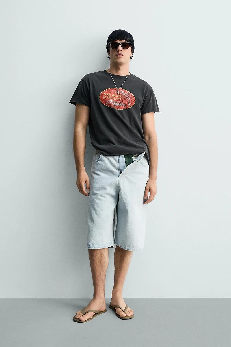 SAN JUAN PUERTO RICO WASHED T-SHIRT