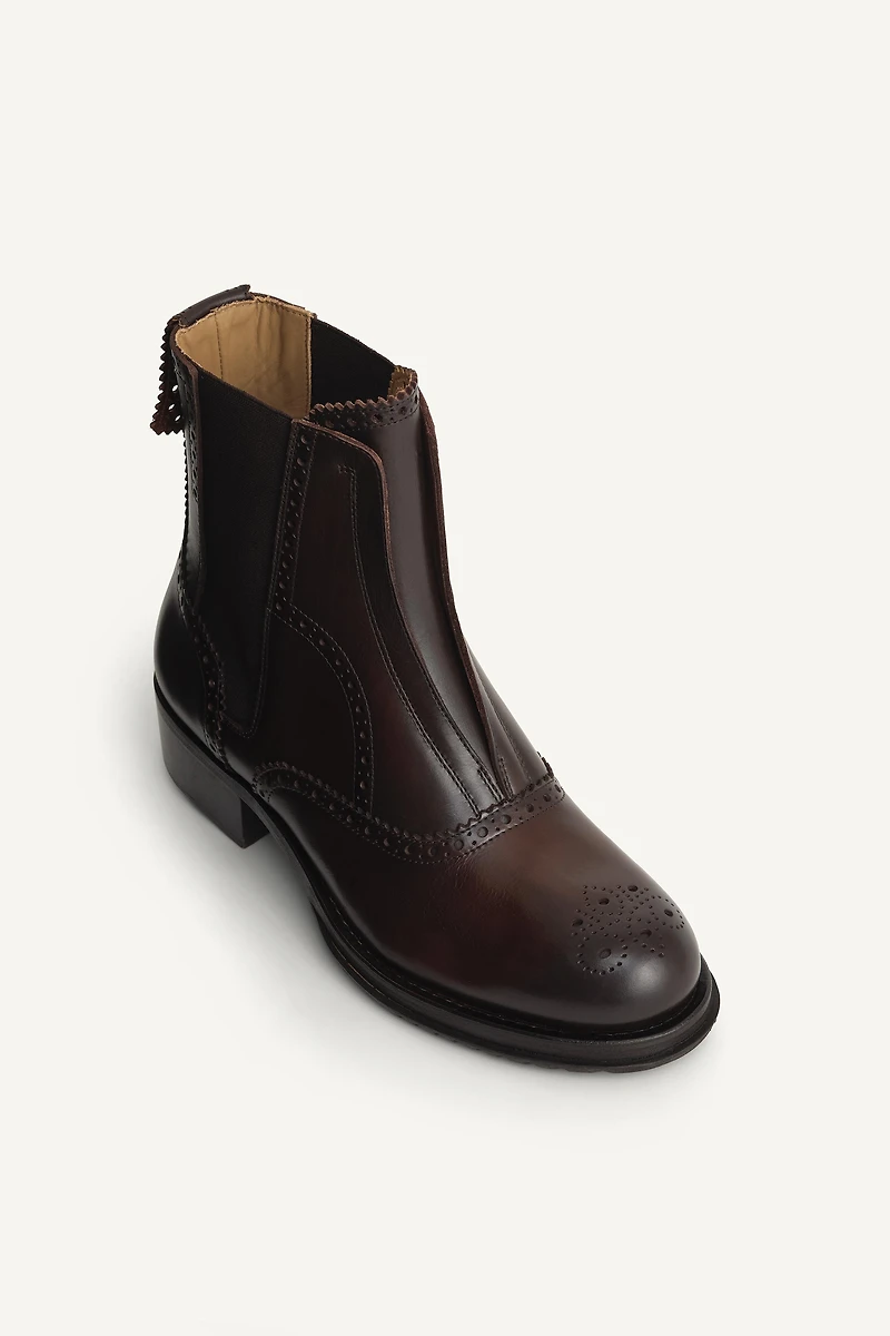 BOTTINES CHELSEA EN CUIR ÉDITION LIMITÉE