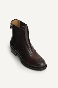 BOTTINES CHELSEA EN CUIR ÉDITION LIMITÉE