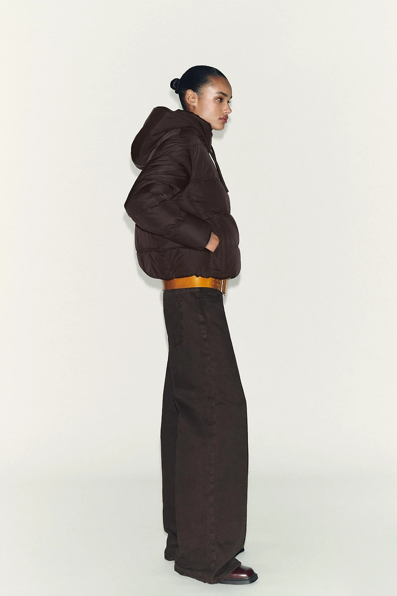 ANORAK MATELASSÉ COURT DÉPERLANT COUPE-VENT