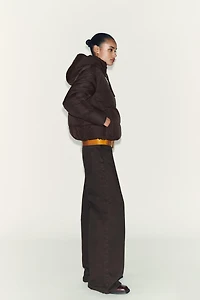 ANORAK MATELASSÉ COURT DÉPERLANT COUPE-VENT