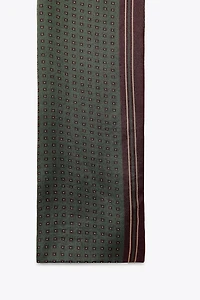 PRINTED SATIN SCARF