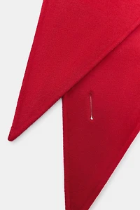 BANDANA TRIANGULAIRE AVEC LAINE