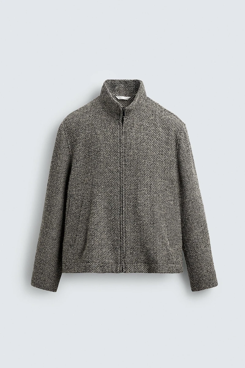 SURCHEMISE TEXTURÉE BOUCLÉ