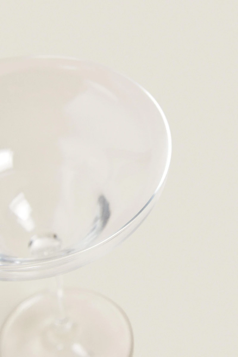 CRYSTALLINE COCKTAIL GLASS