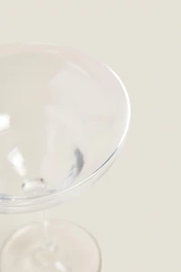 CRYSTALLINE COCKTAIL GLASS