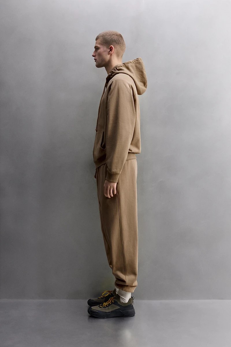 ZIP-UP HOODIE TRAINING SWEATSHIRT