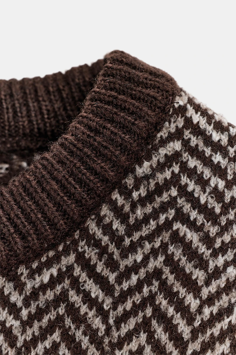 HERRINGBONE KNIT TANK TOP