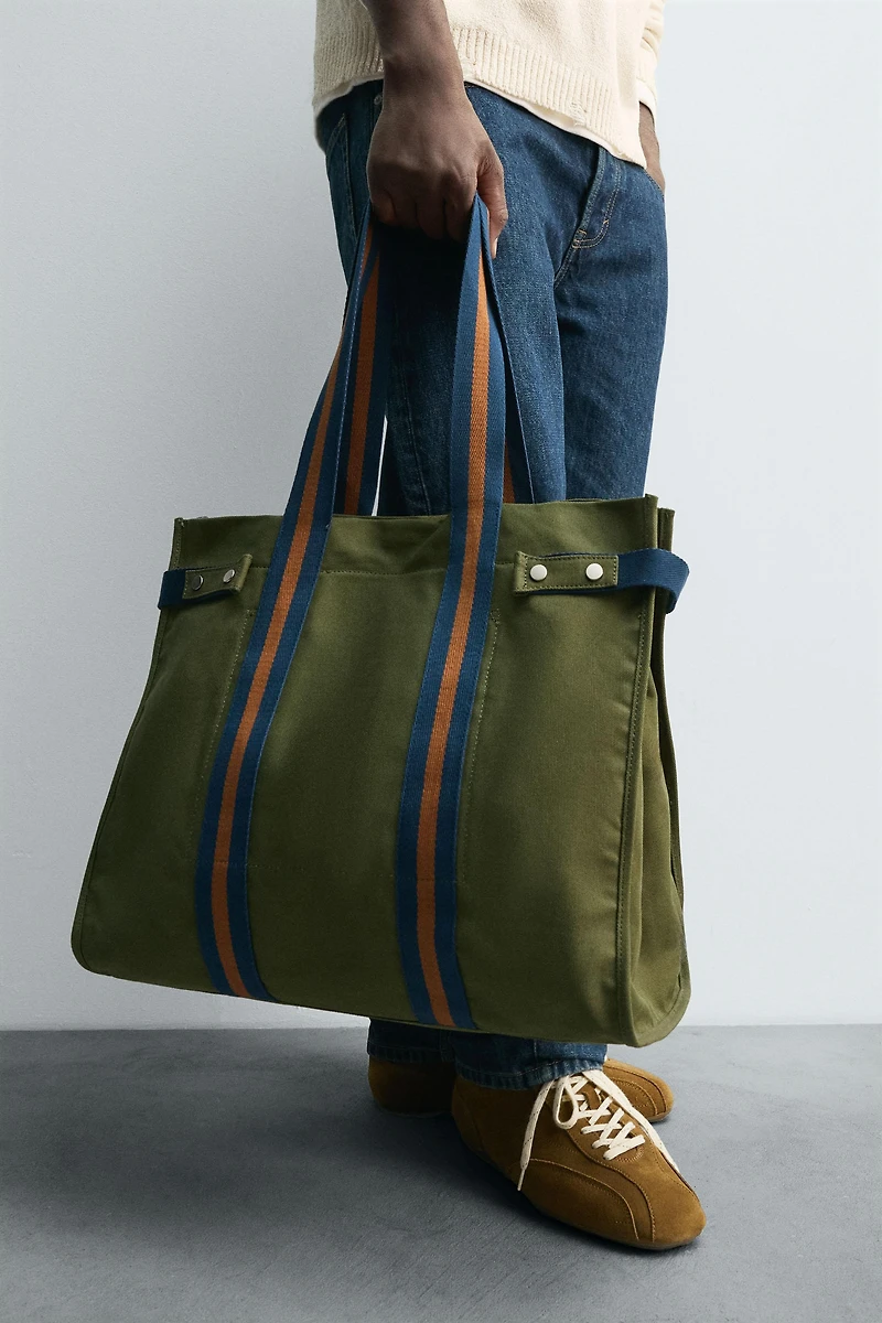 SAC SHOPPER EN TISSU