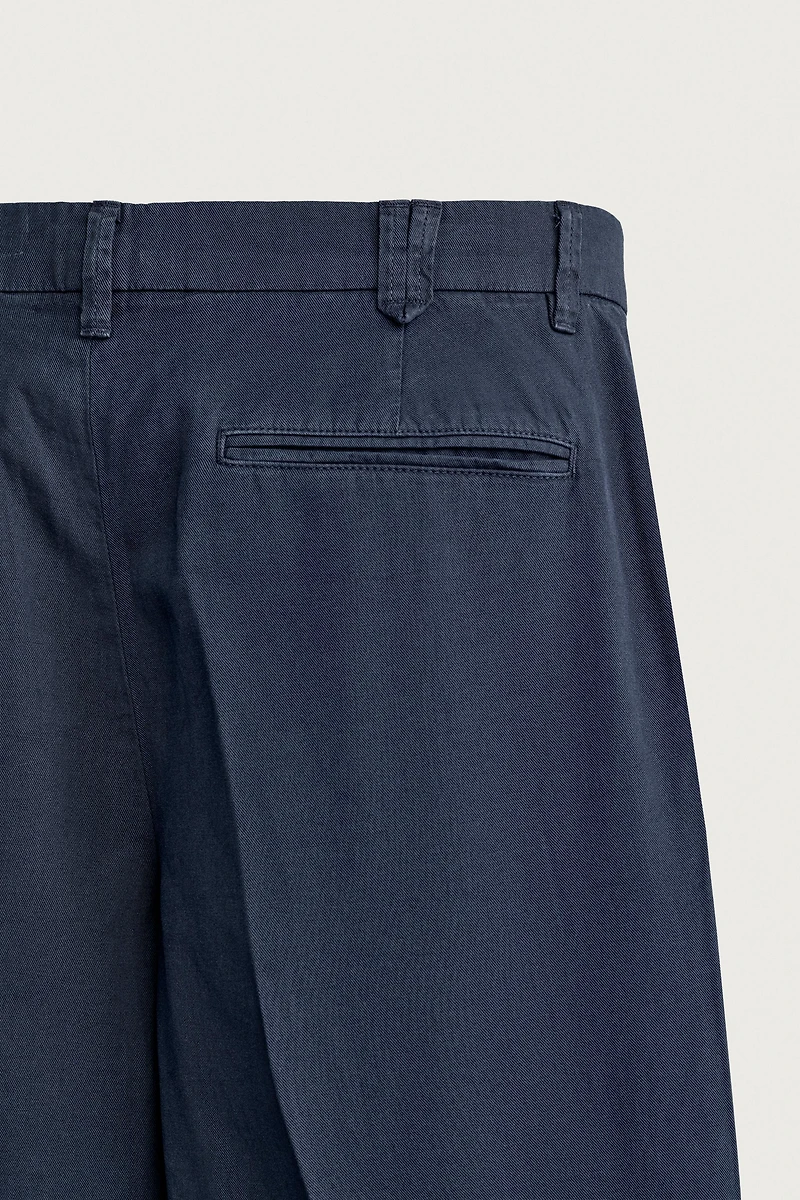 WASHED RELAXED FIT PANTS