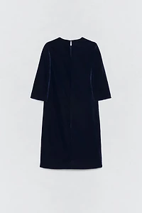 VELVET DRESS SOSHIOTSUKI x ZARA