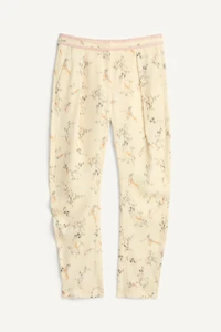 LIMITED EDITION FLORAL PRINT PANTS
