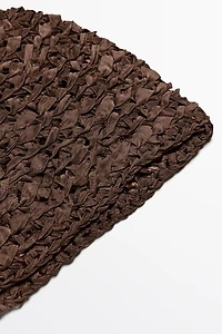 Textured Ribbon Beanie - STUDIO