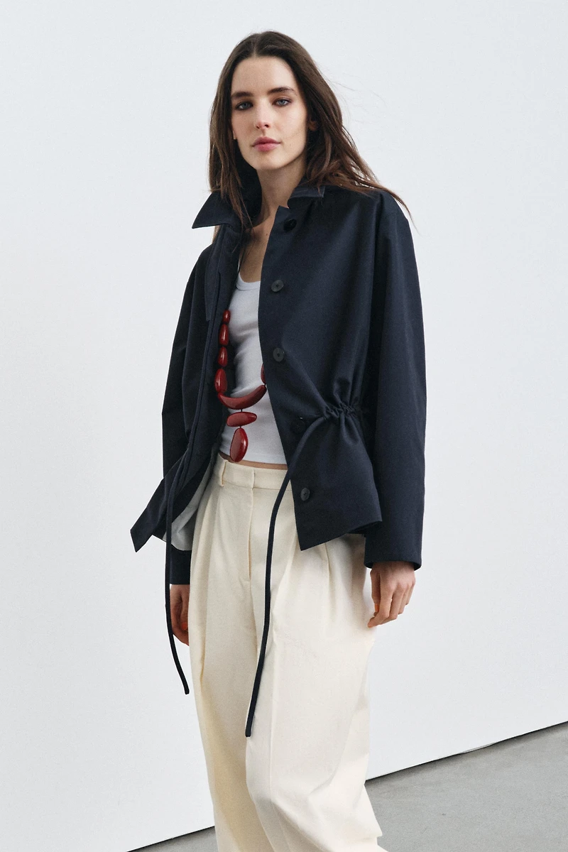 ZW COLLECTION BELTED PARKA