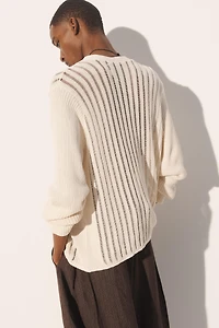 GILET STRUCTURÉ AJOURÉ