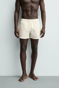 SEERSUCKER SWIM TRUNKS