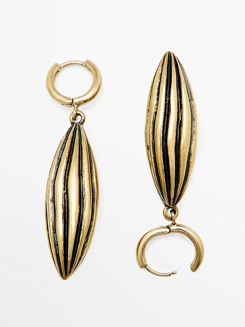 Boucles d’oreilles cacao