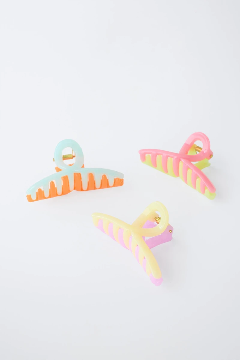 THREE-PACK OF KNOTTED CLIPS