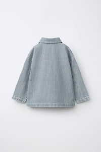 STRIPED OVERSHIRT