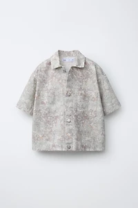 PRINTED TWILL SHIRT