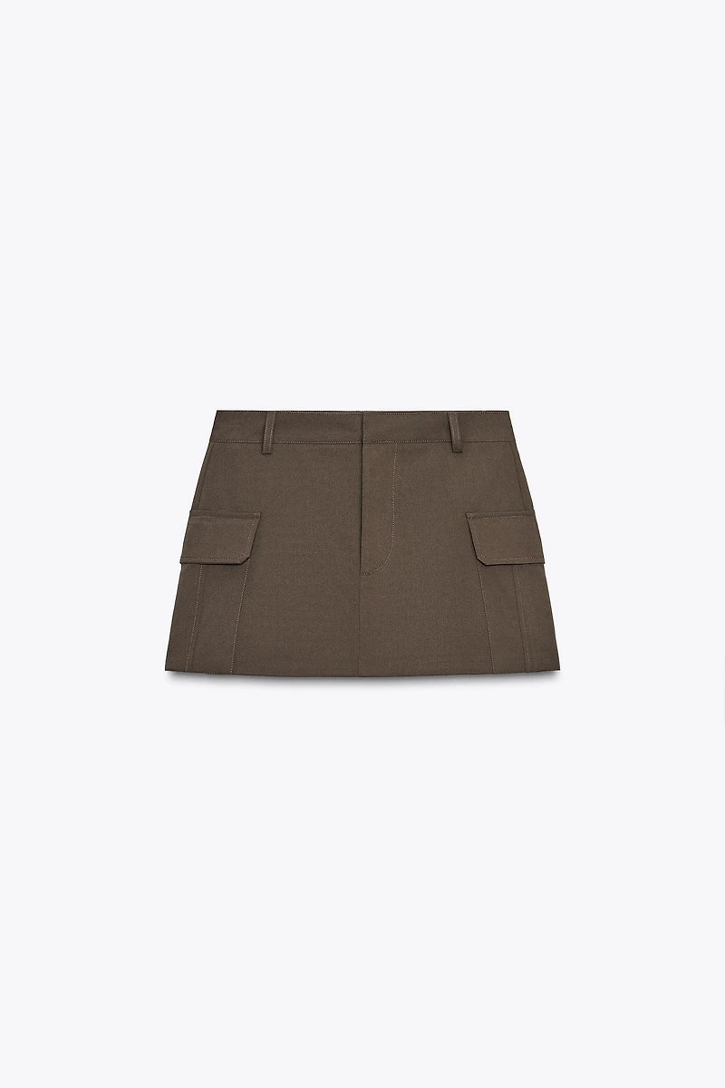 JUPE-CULOTTE CARGO