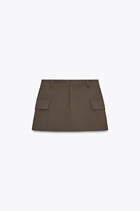 JUPE-CULOTTE CARGO