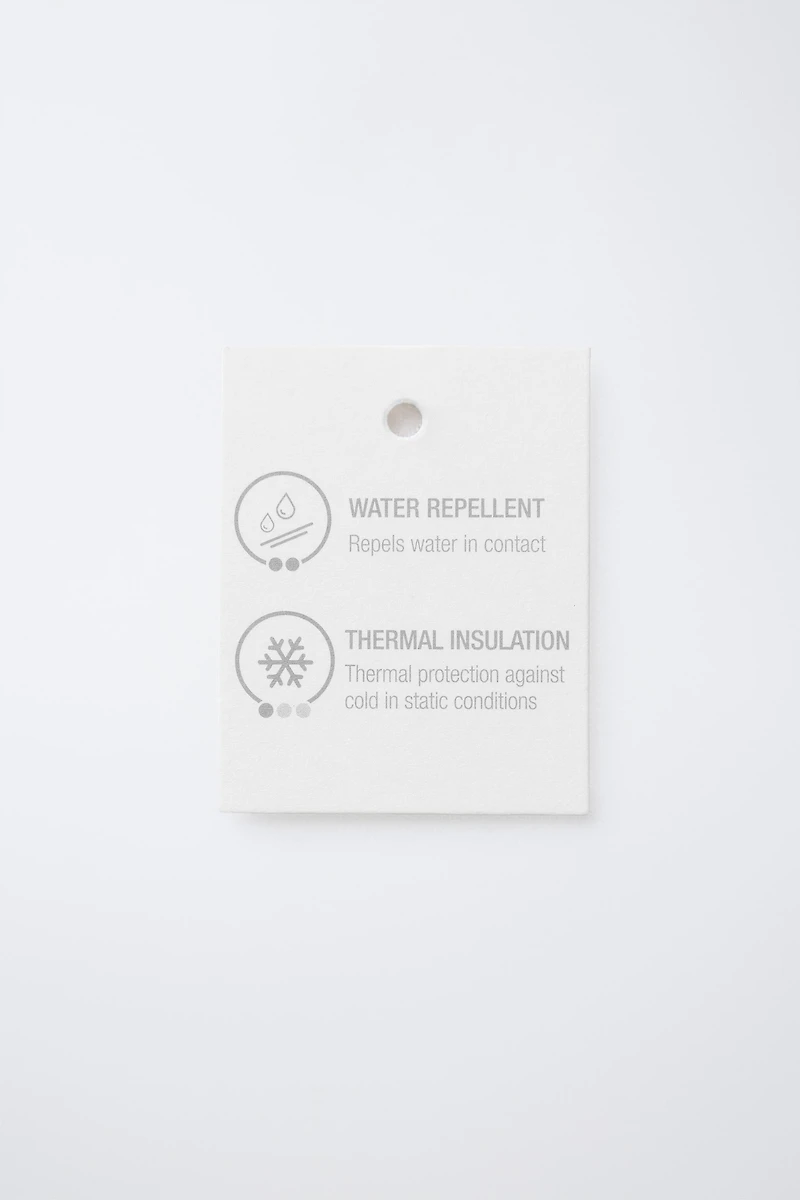 LONG WATER-REPELLENT DOWN PUFFER COAT