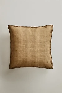 HOUSSE DE COUSSIN DÉTAIL FLEURI