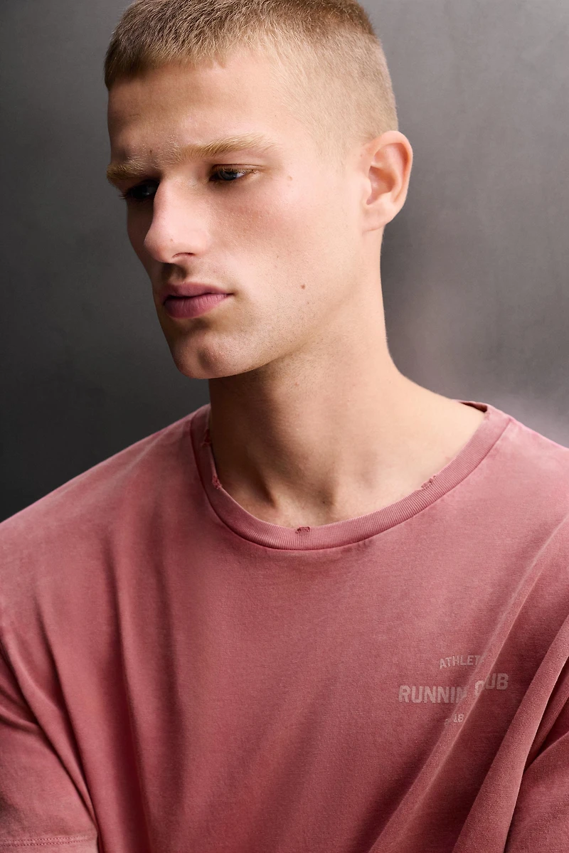 COTTON RUNNING T-SHIRT
