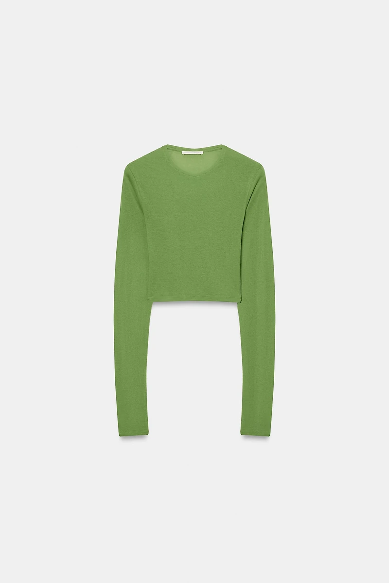 SUPIMA® CROPPED T-SHIRT