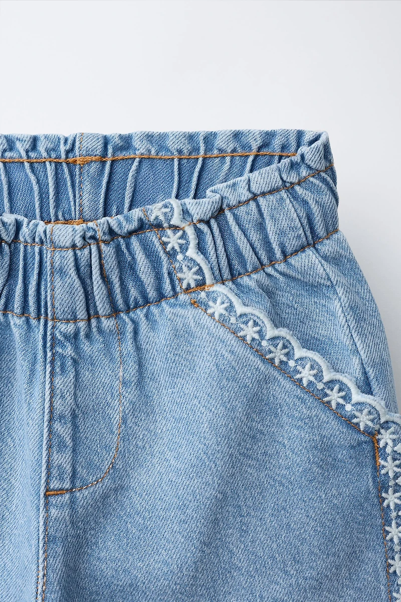 SCHIFFLY CULOTTE JEANS