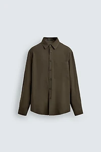 CHEMISE FLUIDE À POCHE