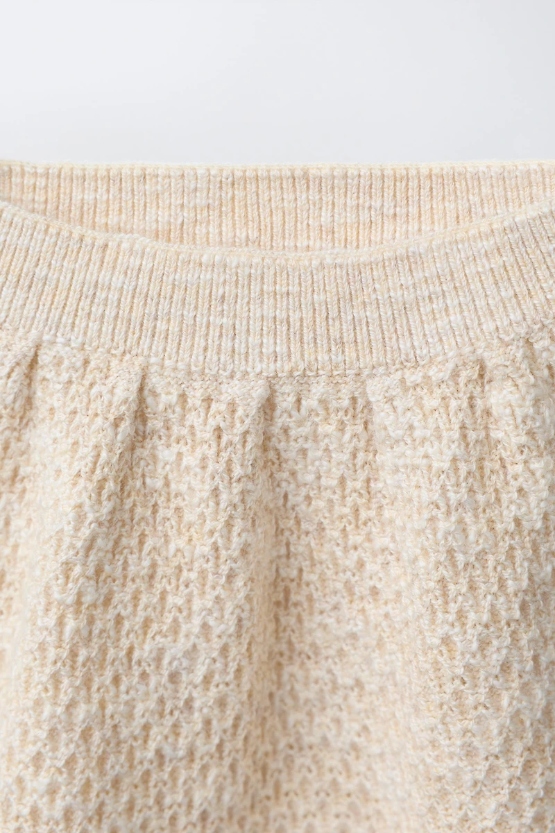 BLOOMER EN MAILLE TEXTURÉE