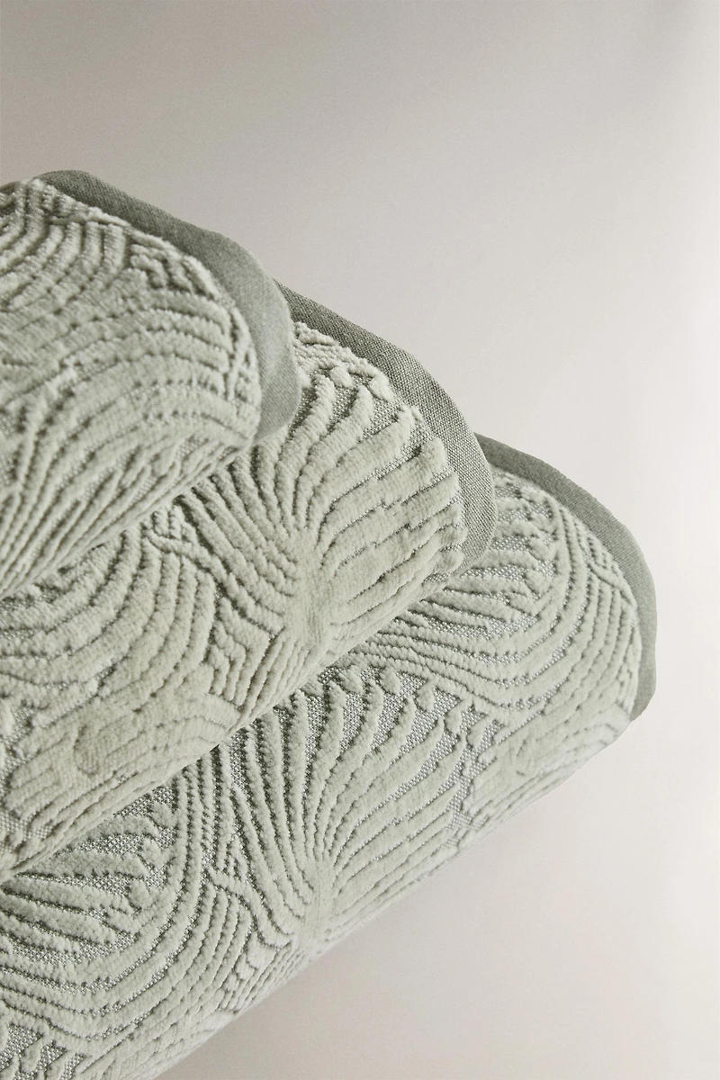 SERVIETTE DE BAIN JACQUARD MOSAÏQUE
