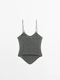 100% cotton knit top