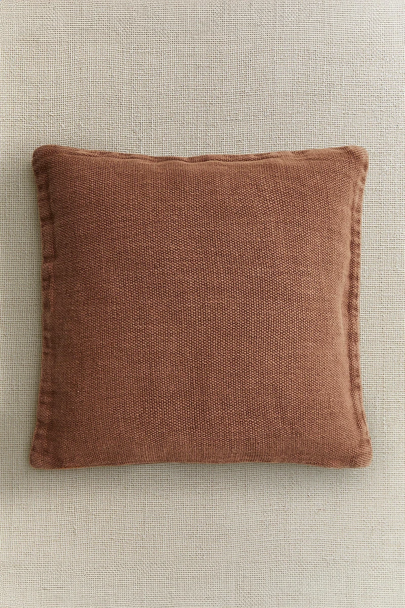 HOUSSE DE COUSSIN UNIE